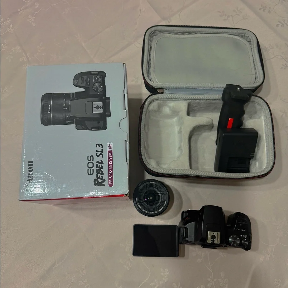 Canon Black Digital Camera with Advanced Features